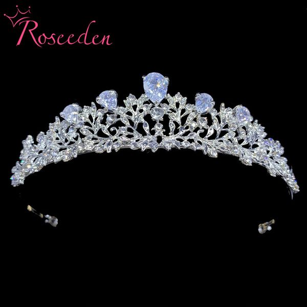 classic sparkling big cubic zircon wedding tiara cz princess bridesmaids bridal diadem crown for women party head piece re933, Golden;silver
classic sparkling big cubic zircon wedding tiara cz princess bridesmaids bridal diadem crown for women party head piece re933, Golden;silver
