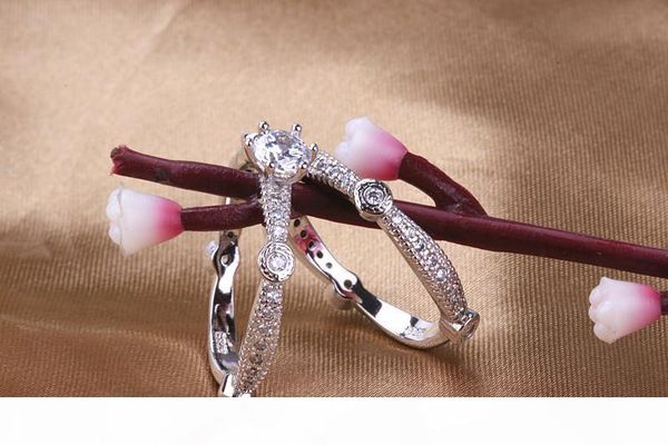 women fashion jewelry 5a zircon stone cz engagement wedding band ring for women 925 sterling silver ring set, Slivery;golden
women fashion jewelry 5a zircon stone cz engagement wedding band ring for women 925 sterling silver ring set, Slivery;golden