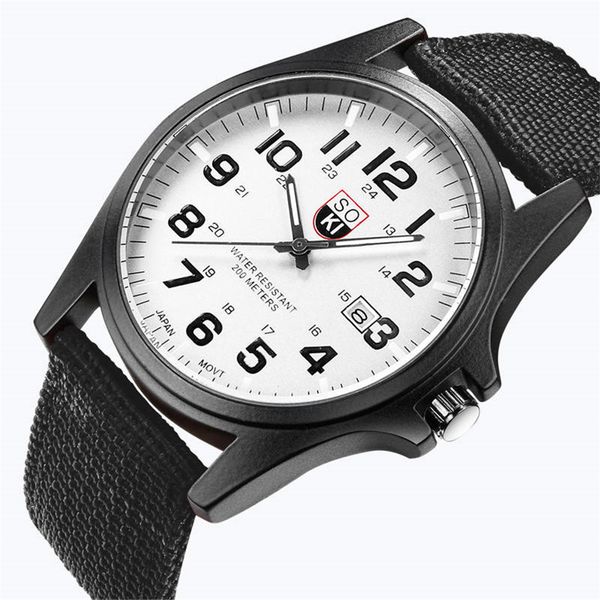soki sports watches man 2019 fashion casual man watch luxury men's wristwatch relogio masculino quartz military watch for men, Slivery;brown
soki sports watches man 2019 fashion casual man watch luxury men's wristwatch relogio masculino quartz military watch for men, Slivery;brown