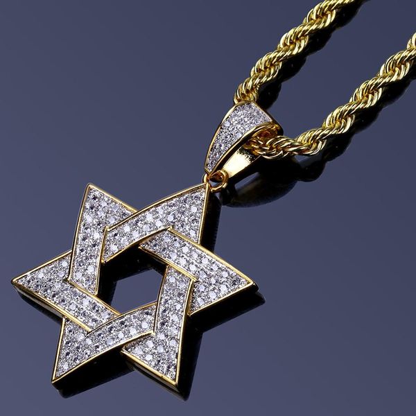 hip hop cubic zirconia paved iced out bling gold star of david hexagram pendants necklace for men women rapper jewelry, Silver
hip hop cubic zirconia paved iced out bling gold star of david hexagram pendants necklace for men women rapper jewelry, Silver