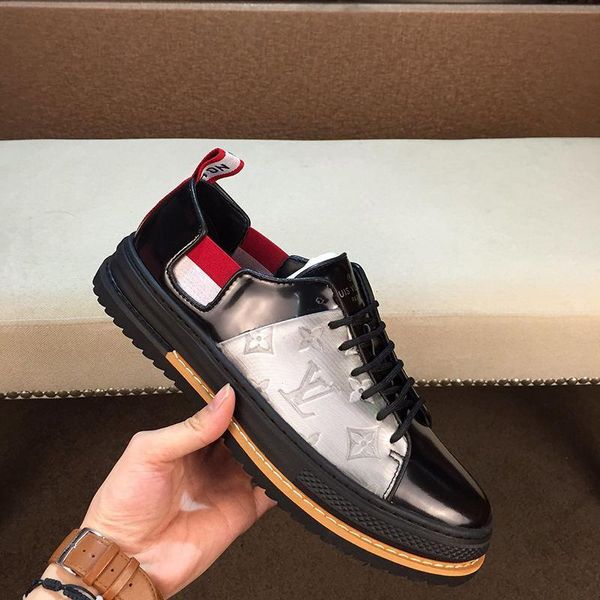 2020c new luxury design leather printed rubber sole sneakers fashion wild mens casual shoes mens banquet shoes size: 38-451, Black
2020c new luxury design leather printed rubber sole sneakers fashion wild mens casual shoes mens banquet shoes size: 38-451, Black