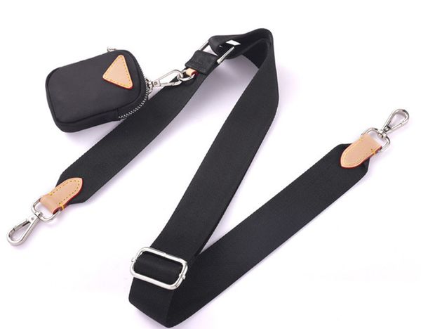 gift leather women's leather bag replacement tape multi-color adjustable shoulder wide shoulder strap new canvas webbing with coin purs, Black
gift leather women's leather bag replacement tape multi-color adjustable shoulder wide shoulder strap new canvas webbing with coin purs, Black