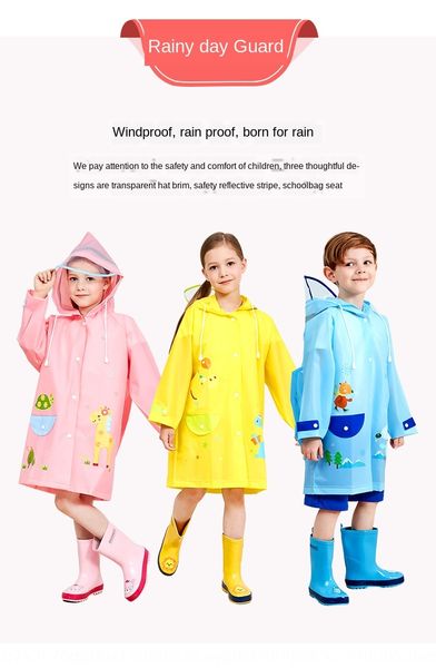 kindergarten pupils children's raincoat waterproof big cloak cloak children's poncho boys' boys' big brim baby's ra, Red;brown
kindergarten pupils children's raincoat waterproof big cloak cloak children's poncho boys' boys' big brim baby's ra, Red;brown