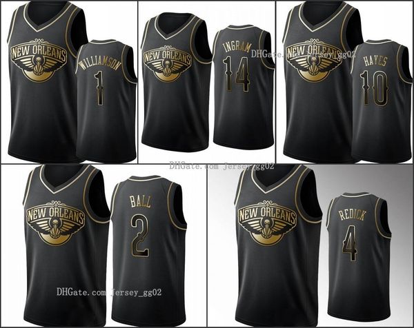 new orleans pelicans men zion williamson jaxson hayes lonzo ball brandon ingram j.j. redick nba black golden edition jersey
new orleans pelicans men zion williamson jaxson hayes lonzo ball brandon ingram j.j. redick nba black golden edition jersey