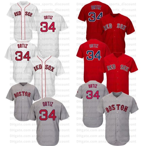 2020 new baseball uniform red sox 34 red sox 34 ortiz boutique jersey series comfortable and loose breathable t-shirt, Blue;black
2020 new baseball uniform red sox 34 red sox 34 ortiz boutique jersey series comfortable and loose breathable t-shirt, Blue;black