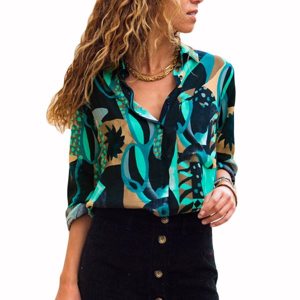 2020 spring autumn print blouse women long sleeve geometric print beach blouse leisure elegant turn-down office ladies shirt, White
2020 spring autumn print blouse women long sleeve geometric print beach blouse leisure elegant turn-down office ladies shirt, White