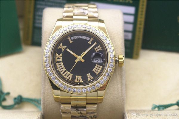 2019 master design double calendar log diamond watch 41 mm automatic mechanical roman text stainless steel men's luxury watch, Slivery;brown
2019 master design double calendar log diamond watch 41 mm automatic mechanical roman text stainless steel men's luxury watch, Slivery;brown