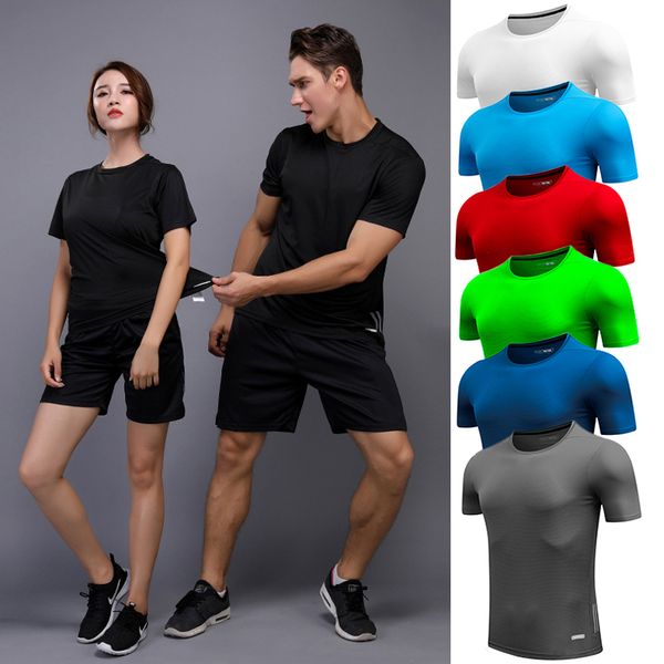 ntw men/women/children running t shirt high elastic reflective strip boys gym kit quick dry sport shirts girls fitness shorts, Black;blue
ntw men/women/children running t shirt high elastic reflective strip boys gym kit quick dry sport shirts girls fitness shorts, Black;blue