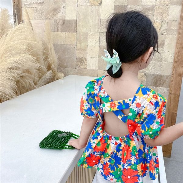 net red small heart machine hollowed-out doll 2020 back cross hollowed-out flower sweet short-sleeved shirt doll shirt, White;black
net red small heart machine hollowed-out doll 2020 back cross hollowed-out flower sweet short-sleeved shirt doll shirt, White;black