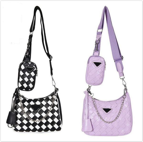 leather luggage tag 2020 new ladies leather bag fashion messenger woven bag three-in-one single shoulder armpit bag women purse hook
leather luggage tag 2020 new ladies leather bag fashion messenger woven bag three-in-one single shoulder armpit bag women purse hook