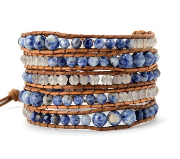 graduated faceted brazilian sodalite onyx leather wrap bracelet weaving multilayers statemen bracelet gifts dropshipping cx200730, Black
graduated faceted brazilian sodalite onyx leather wrap bracelet weaving multilayers statemen bracelet gifts dropshipping cx200730, Black