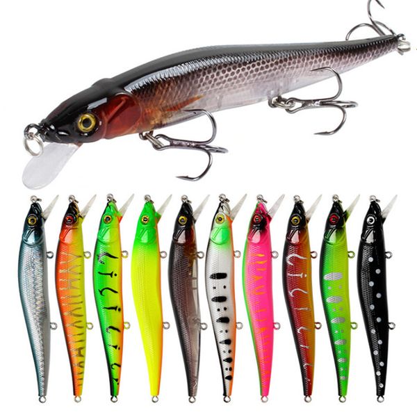 1шт плавучий рыболовную приманку 11.5cm 14g minnow искусственные hard bait пластиковые 3d глаза холодец bass карп приманки рыболовные принад
1шт плавучий рыболовную приманку 11.5cm 14g minnow искусственные hard bait пластиковые 3d глаза холодец bass карп приманки рыболовные принад