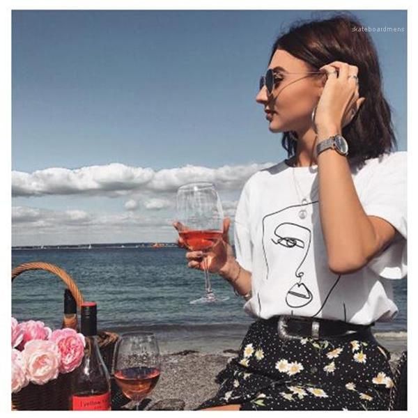 tee face abstract simple women t shirt cotton casual funny t shirt gift lady yong girl, White
tee face abstract simple women t shirt cotton casual funny t shirt gift lady yong girl, White