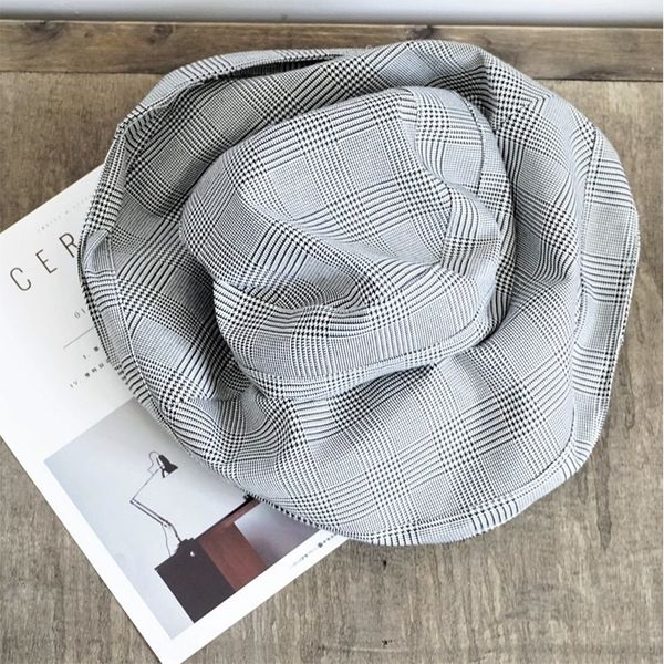 mn7ia summer new style qianduge fisherman bucket bucket hat female basin hat edge big eaves sunshade fashion all-match tide big head small n, Blue;gray
mn7ia summer new style qianduge fisherman bucket bucket hat female basin hat edge big eaves sunshade fashion all-match tide big head small n, Blue;gray