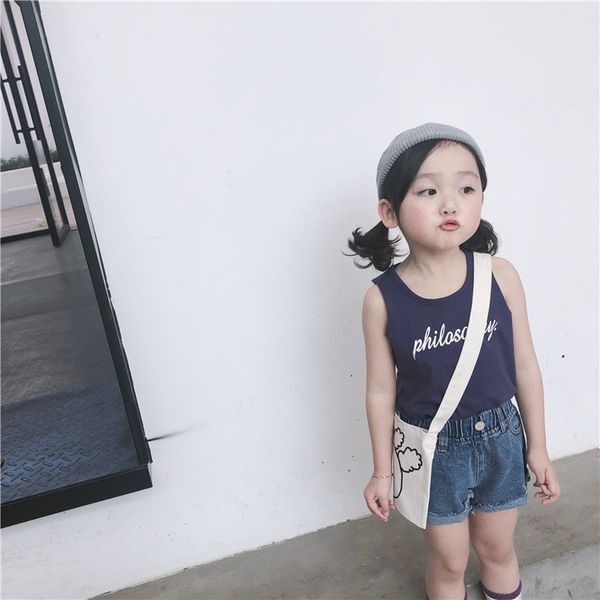 ajcdj hsenting 19 clothing new korean style all-match children's vest children's clothingboys and girls multi-color letter ripped, Blue
ajcdj hsenting 19 clothing new korean style all-match children's vest children's clothingboys and girls multi-color letter ripped, Blue