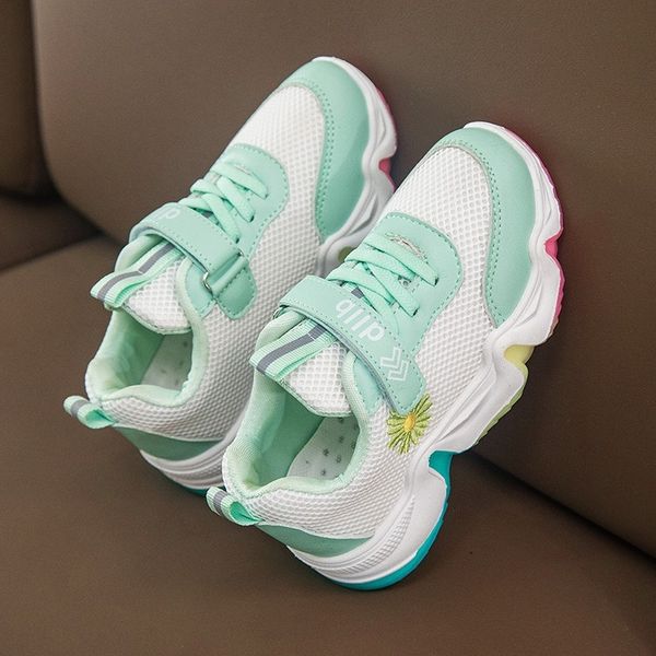 wcrsj children's single mesh breathable sneakers double mesh non-slip rainbow bottom daisy girls sports running running shoes casual sh, Black
wcrsj children's single mesh breathable sneakers double mesh non-slip rainbow bottom daisy girls sports running running shoes casual sh, Black
