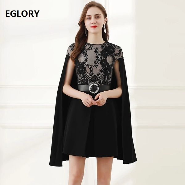 cape poncho dress 2020 autumn fashion style women lace patchwork crystal beading belt deco elegant party black dresses vestidos, Black;gray
cape poncho dress 2020 autumn fashion style women lace patchwork crystal beading belt deco elegant party black dresses vestidos, Black;gray