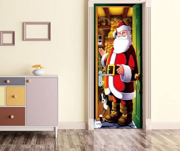 2020 smt014 christmas new santa door glass window glass creative wood door renovation wall plaster wall stickers
2020 smt014 christmas new santa door glass window glass creative wood door renovation wall plaster wall stickers