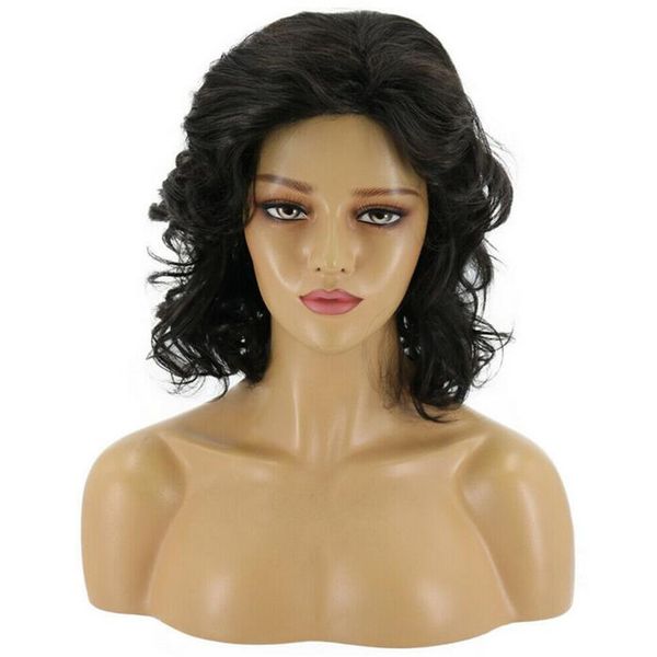 fashion women short curly wave healthy hair cosplay party costume halloween wigs, Black
fashion women short curly wave healthy hair cosplay party costume halloween wigs, Black