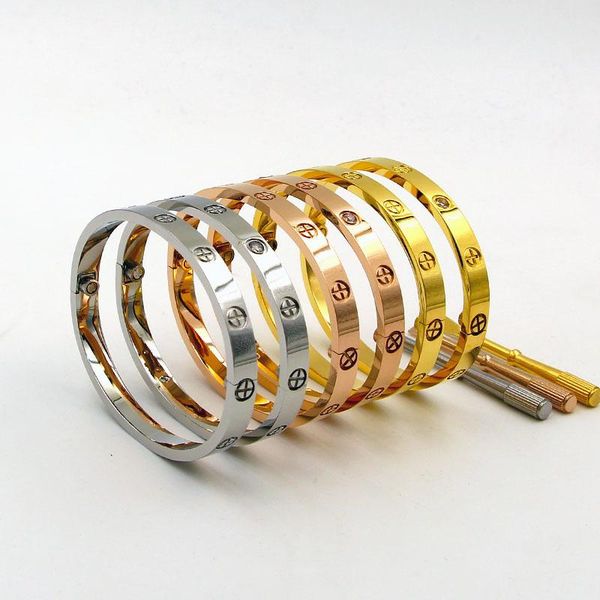 titanium steel love cross bracelets silver rose gold bangles women men screw screwdriver bracelet couple jewelry, Black
titanium steel love cross bracelets silver rose gold bangles women men screw screwdriver bracelet couple jewelry, Black