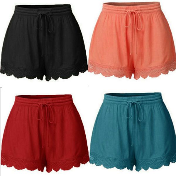 hirigin harajuku shorts womens ladies elastic waist drawstring lace hem shorts plus size, White;black
hirigin harajuku shorts womens ladies elastic waist drawstring lace hem shorts plus size, White;black