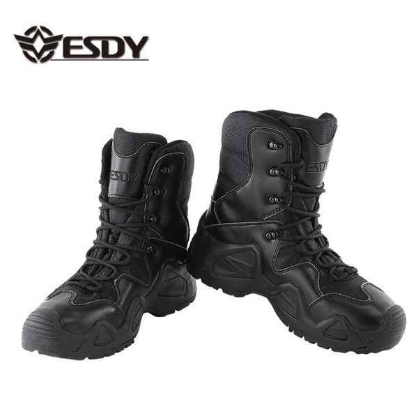 boots cross border esdy men's tactical outdoor anti sprinkling breathable high help mountaineering and hiking, Black
boots cross border esdy men's tactical outdoor anti sprinkling breathable high help mountaineering and hiking, Black