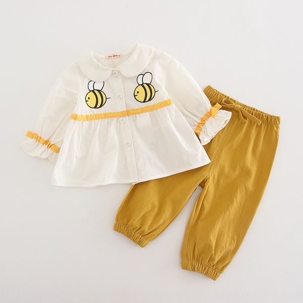 idea girls' wear autumn pants suit new casual cartoon pants set baby cute pure cotton two-piece suit autumn 8227
idea girls' wear autumn pants suit new casual cartoon pants set baby cute pure cotton two-piece suit autumn 8227