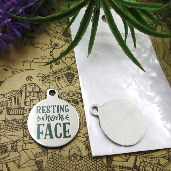 40pcs--"resting mom face"stainless steel charms more style for choosing diy charms pendants for necklace, Bronze;silver
40pcs--"resting mom face"stainless steel charms more style for choosing diy charms pendants for necklace, Bronze;silver