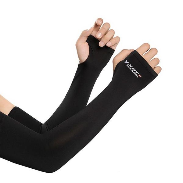 1 pair ice fabric arm sleeves summer sports uv protection running cycling driving fishing reflective sunscreen bands, Black;gray
1 pair ice fabric arm sleeves summer sports uv protection running cycling driving fishing reflective sunscreen bands, Black;gray