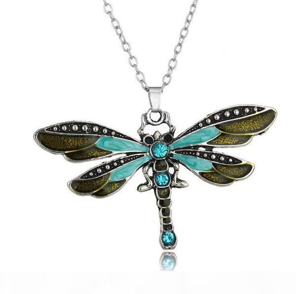 l gift dragonfly creative necklace explosion paragraph accessories sweater chain wfn019 (with chain )mix order 20 pieces a lot, Silver
l gift dragonfly creative necklace explosion paragraph accessories sweater chain wfn019 (with chain )mix order 20 pieces a lot, Silver