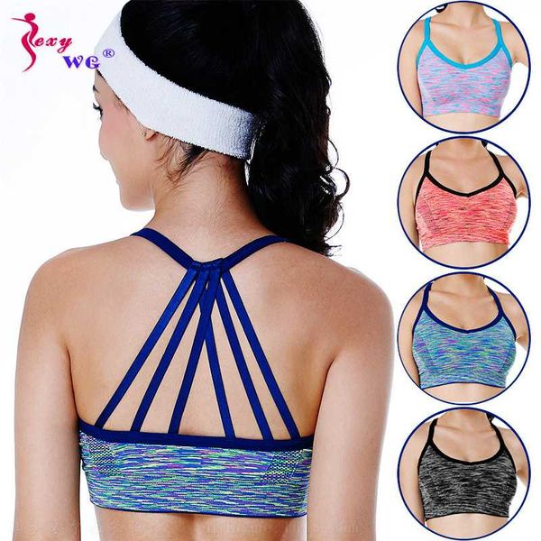 sexywg косс-назад йога бюстгальтера спорт top женщины strappy спорт bras crop gym рубашка push up brassiere проложенный спортивный жилет спо, White;black
sexywg косс-назад йога бюстгальтера спорт top женщины strappy спорт bras crop gym рубашка push up brassiere проложенный спортивный жилет спо, White;black