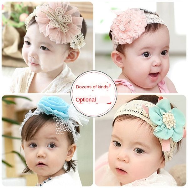 wkgwr korean style babies' band 0-1-2-3 years band accessories old baby's headdress floral headdress elastic hair rope p accessory, Slivery;white
wkgwr korean style babies' band 0-1-2-3 years band accessories old baby's headdress floral headdress elastic hair rope p accessory, Slivery;white