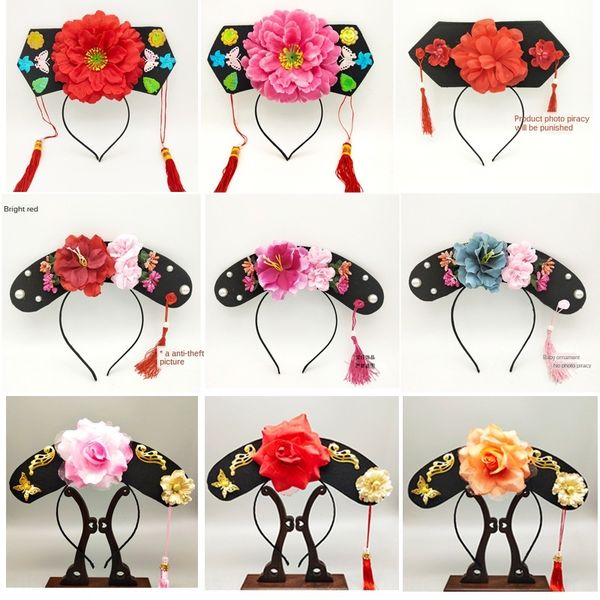 m6ylw qing hair band props ancient costume dynasty queen's flag ornaments hairband children's flag head palace imperial concubine, Slivery;white
m6ylw qing hair band props ancient costume dynasty queen's flag ornaments hairband children's flag head palace imperial concubine, Slivery;white
