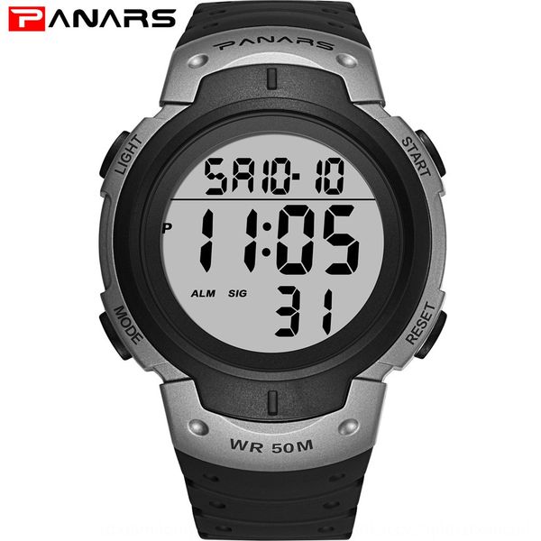 multifunctional mountaineering electronic simple large screen luminous screen sports watch waterproof luminous men's sports watch, Blue
multifunctional mountaineering electronic simple large screen luminous screen sports watch waterproof luminous men's sports watch, Blue