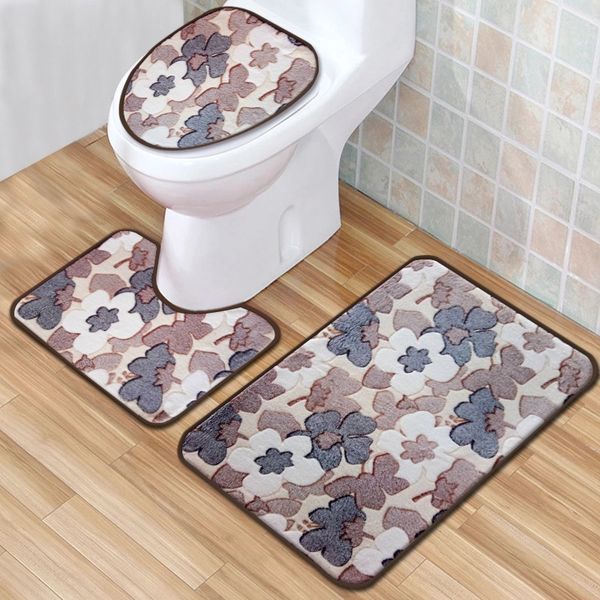 toilet floor three-piece set door absorbent carpet toilet bathroom non-slip carpet mat non-slip mat
toilet floor three-piece set door absorbent carpet toilet bathroom non-slip carpet mat non-slip mat