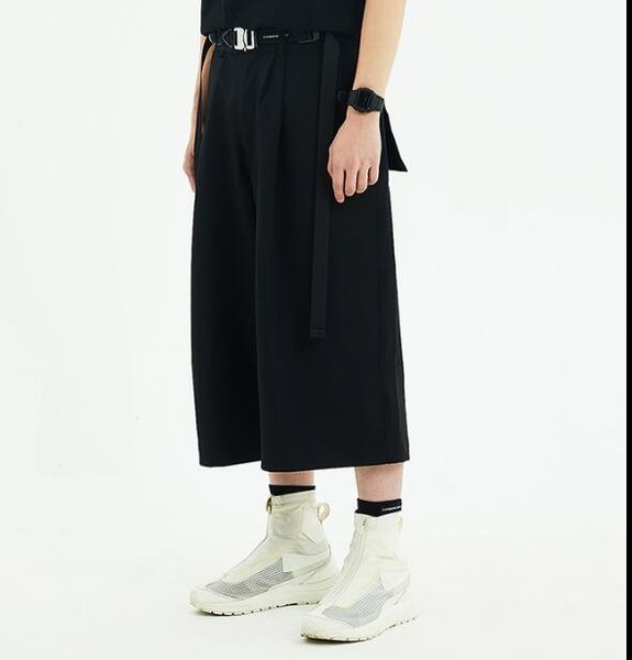 new trendy men's japanese simple black men's samurai pants loose fashion cropped wide leg pants
new trendy men's japanese simple black men's samurai pants loose fashion cropped wide leg pants