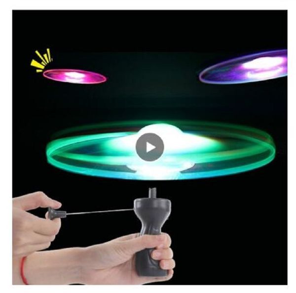 funny spinning flyer luminous flying disk saucer ufo led light handle flash flying toys for kids outdoor game color random
funny spinning flyer luminous flying disk saucer ufo led light handle flash flying toys for kids outdoor game color random