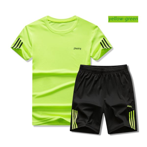 men short-sleeved shorts sportswear quick-drying sweat-absorbent outdoor table tennis training shirt men sweat suit, Gray 
men short-sleeved shorts sportswear quick-drying sweat-absorbent outdoor table tennis training shirt men sweat suit, Gray