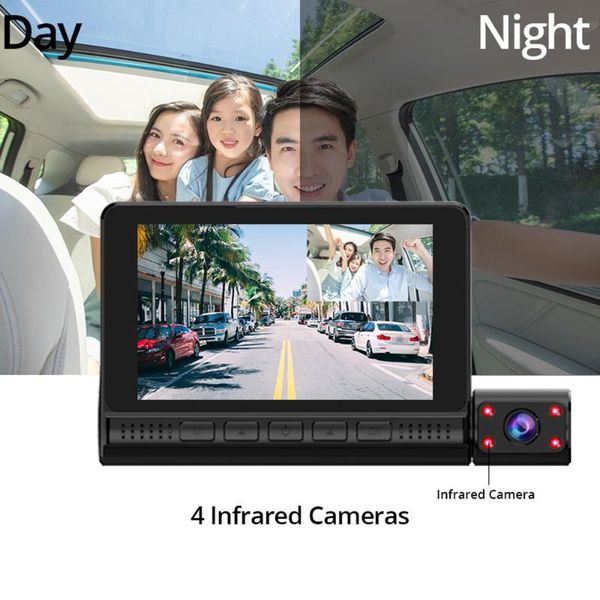 non-destructive 4.0 inch touch hd 1080p three lens car recorder driving recorder support recording and cycle record
non-destructive 4.0 inch touch hd 1080p three lens car recorder driving recorder support recording and cycle record