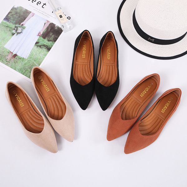 summer black flock pointy toe career women shoes leisure flats soft bottom anti-skid loafers brief solid shallow moccasins shoes
summer black flock pointy toe career women shoes leisure flats soft bottom anti-skid loafers brief solid shallow moccasins shoes