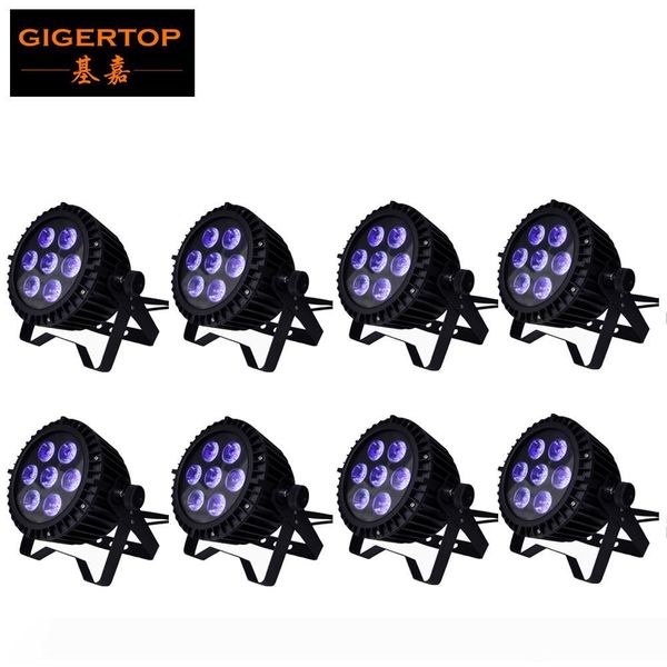 8pcs lot 7x18w rgbwa+uv 6in1 waterproof led par light outdoor led par cans dmx led par light 6 10channels without noise
8pcs lot 7x18w rgbwa+uv 6in1 waterproof led par light outdoor led par cans dmx led par light 6 10channels without noise