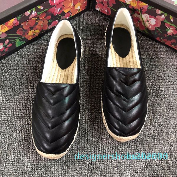 2019 designer womens leather canvas espadrilles genuine lambskin women flat shoes pearl espadrilles size eur35-41 with box d06, Black
2019 designer womens leather canvas espadrilles genuine lambskin women flat shoes pearl espadrilles size eur35-41 with box d06, Black