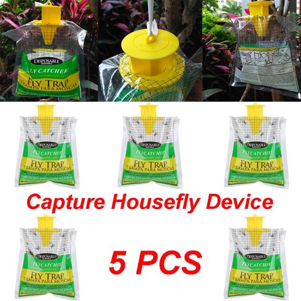 5pcs flycatcher bag home garden outdoor disposable catcher control trap trap catcher bug insect killer25
5pcs flycatcher bag home garden outdoor disposable catcher control trap trap catcher bug insect killer25