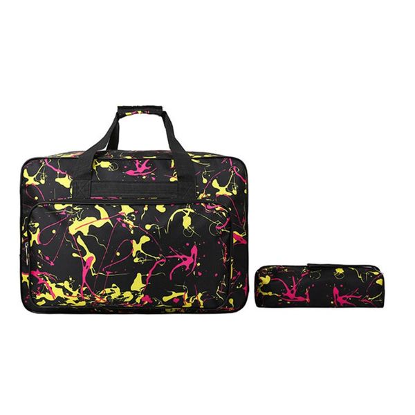 sewing machine carrying case tote bag padded storage cover carrying case f42a, Black 
sewing machine carrying case tote bag padded storage cover carrying case f42a, Black