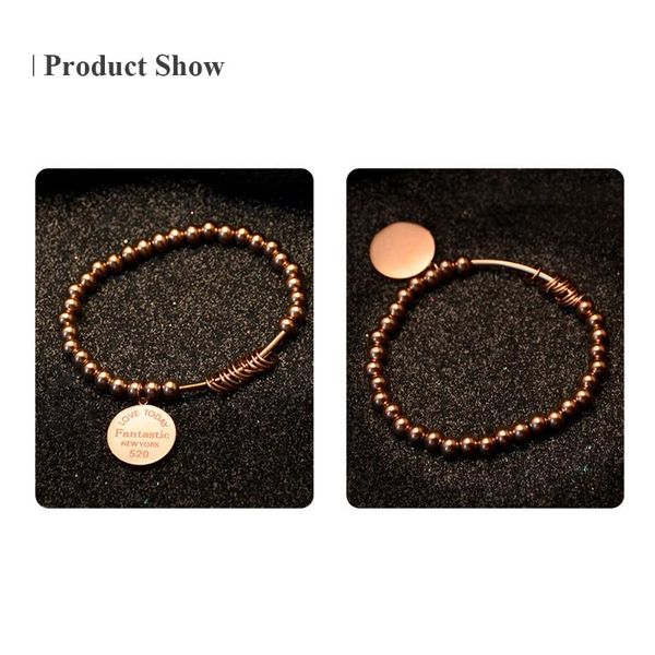 beadsnice titanium steel bracelets couple round shape cards bracelet for women girl gifts id 40959, Black
beadsnice titanium steel bracelets couple round shape cards bracelet for women girl gifts id 40959, Black