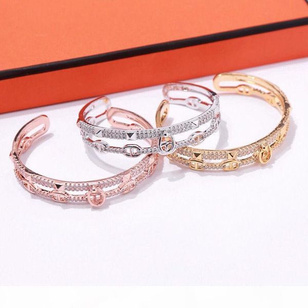 fashion design full rhinestone bracelet luxury opening bangles women rose gold silver hip-hop rigid bracelets party gifts, Black
fashion design full rhinestone bracelet luxury opening bangles women rose gold silver hip-hop rigid bracelets party gifts, Black