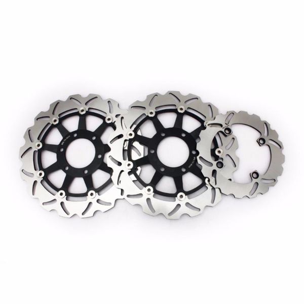 bikingboy front rear brake disks discs rotors for daytona t595 950 96-98 t955i 99-01 speed triple 900 97-98 955 99-01
bikingboy front rear brake disks discs rotors for daytona t595 950 96-98 t955i 99-01 speed triple 900 97-98 955 99-01