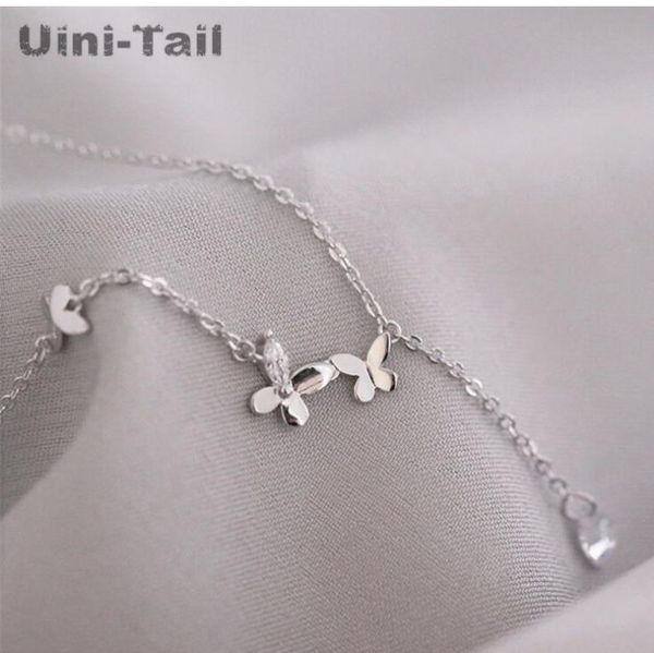 new 925 sterling silver fairy style cute little butterfly micro-set necklace fashion trend sweet romantic
new 925 sterling silver fairy style cute little butterfly micro-set necklace fashion trend sweet romantic