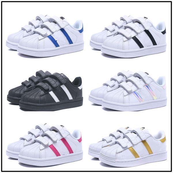 classic youth stan smith superstar kids girls child boys baby children shoes casual sport size 24-35, Black
classic youth stan smith superstar kids girls child boys baby children shoes casual sport size 24-35, Black