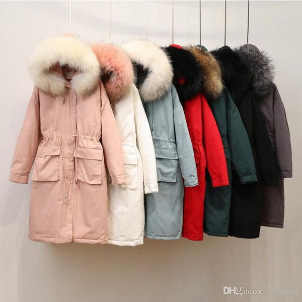 winter long jacket womens down coat parka white fur collar warm outerwear overcoat hooded loose 2018 new fashion, Black
winter long jacket womens down coat parka white fur collar warm outerwear overcoat hooded loose 2018 new fashion, Black